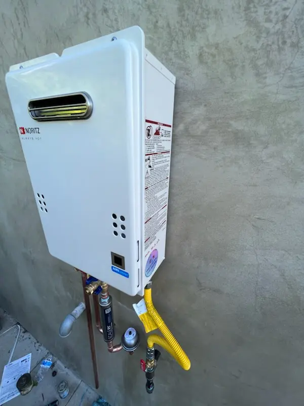 Tankless water heater installation for DeForest homes